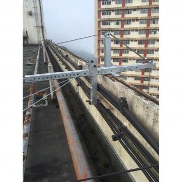 Elevador de acceso eléctrico suspendido galvanizado de acero de la plataforma ZLP630 para la limpieza de ventanas del edificio