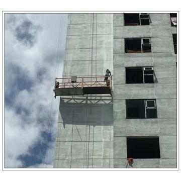 Construcción de edificios de gran altura de aluminio ZLP630 andamio colgante modular