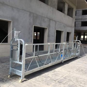 China plataforma suspendida eléctrica ZLP630 630 kg para limpieza de edificios