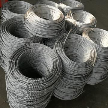 Cable de acero galvanizado de 8,3 mm para andamios colgantes