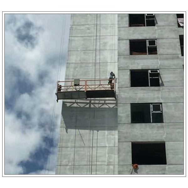 Construcción de edificios de gran altura de aluminio ZLP630 andamio colgante modular #1 image