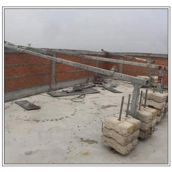 Plataforma colgante de acero ZLP630 de 6 metros para mantenimiento de edificios. #6 image