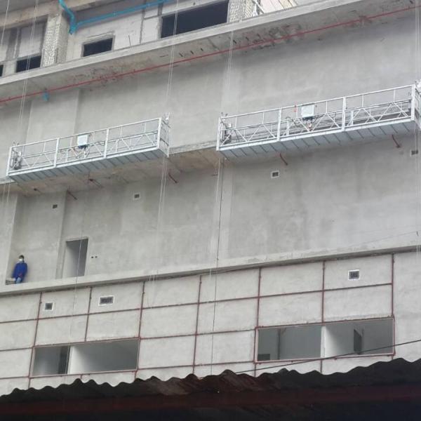Andamio colgante de acero galvanizado de 6 metros para limpieza en Chile #3 image