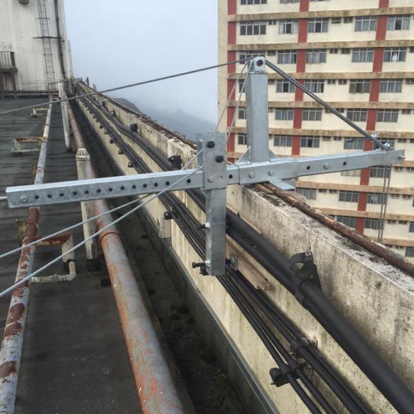 Plataforma suspendida temporal de acero galvanizado 6m 220V para construcción #3 image