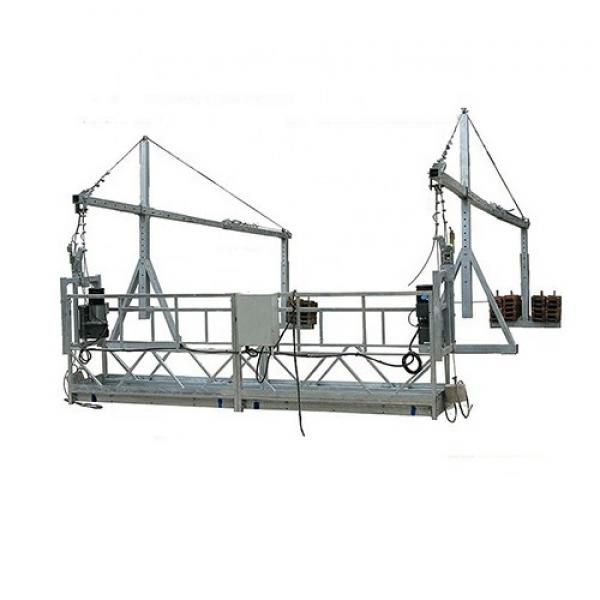 Plataforma suspendida de 6m 630kg de acero galvanizado serie ZLP de proveedor de China #1 image