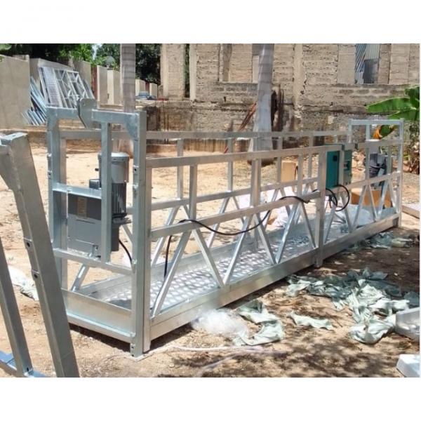 Plataforma suspendida temporal de acero galvanizado 6m 220V para construcción #2 image